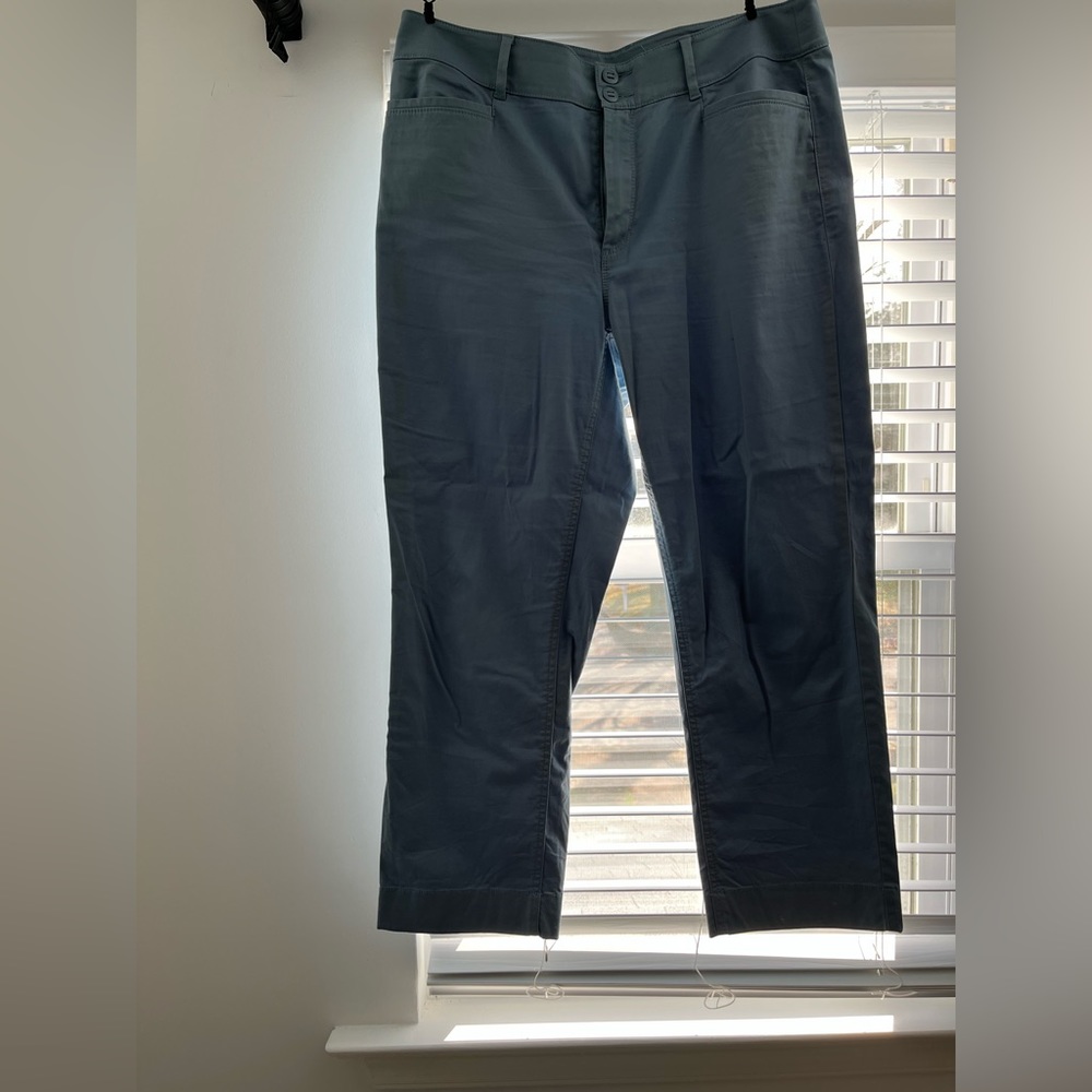 Blue Loft crop Chinos